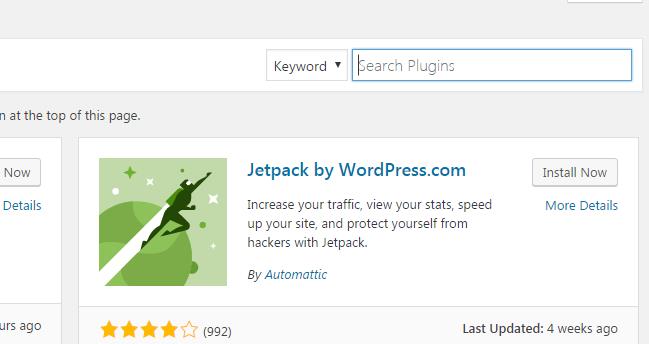 WordPress: Search Bar